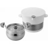 Термокастрюля THERMOS SHUTTLE CHEF KBC-3000 PWH 3л. белый/серебристый 451484